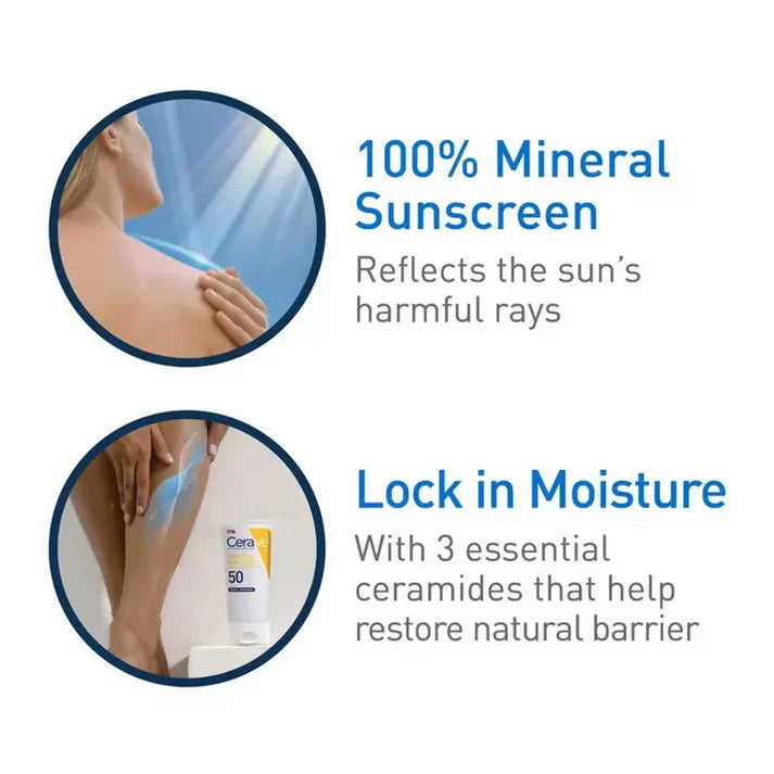 Hydrating Mineral Sunscreen SPF 50 Face Lotion