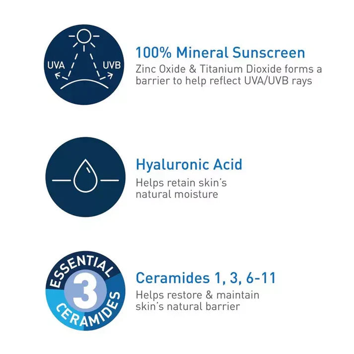 Hydrating Mineral Sunscreen SPF 50 Face Lotion