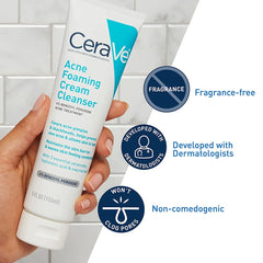 CeraVe Acne Foaming Cream Cleanser – 150ml