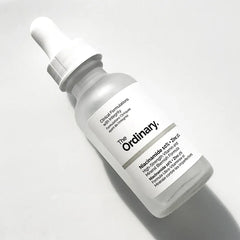 The Ordinary Niacinamide 10% Zinc 1% 30 mL serum.