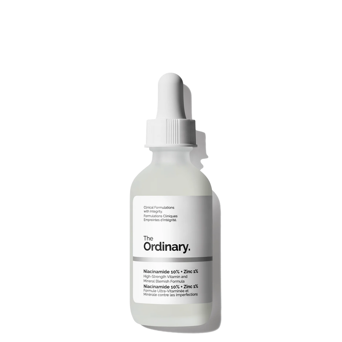 The Ordinary Niacinamide 10% Zinc 1% 30 mL serum.